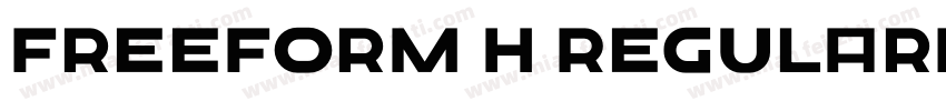 FreeForm H RegularB字体转换